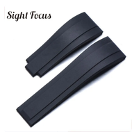 ♔ 20mm 21mm Watchband for Rolex Yacht Master GMT II Submariner Daytona Cosmograph Deep Sea Rubber Wa