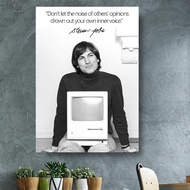 STEVE JOBS QUOTE 4 Poster wooden frame Wall Decor APPLE STEVE JOBS Wall DECORATION iphone