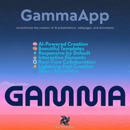 Gamma.App AI Presentations Websites Socials Premium Account - Solid Warranty