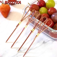 BALLYKA Skewer Sticks Picks, Eco-friendly Bamboo Toothpick Picks Sticks, High Quality 100Pcs/bag Coc