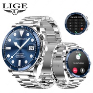 LIGE watches for men Original Full Circle Touch Screen Smart Watch Waterproof Sport Fitness seiko automatic watch