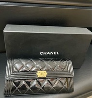 Chanel Wallet漆皮長銀包