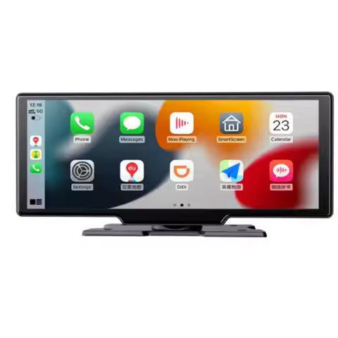 Wireless Car 10.26Inch Navigation Display Carplay Android Auto MP5 Player 4K Driving Recorder Blueto