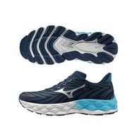 Mizuno Wave Sky 8 Jogging Shoes J1GC240205 Male Dark Blue|Green Firm