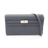 【二手】愛馬仕 HERMES 單肩背包 Kelly Long To Go Gris Misty Gris Misty 其他 Kelly Long To Go Gris Misty 女士