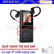 Ruizu D11 music player with 2.4 inch screen - Bluetooth Mp3/Mp4 music player