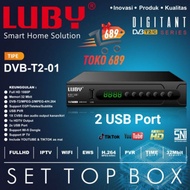 TERBAIK Set Top Box Tv Digital Luby T2-01 / Receiver Tv Digital Luby