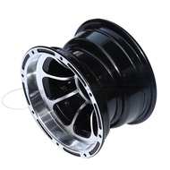 8 Inch Front Aluminum Rims Use19X7.00-8 20x7-8 21x7-8 Tyre ATV Bearing Wheel Hub Vacuum Tires For Go