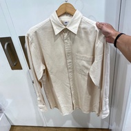 KEMEJA Jastipp. Uniqlo Plain Flannel Shirt (MAN)