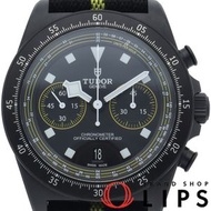 帝舵 Pelagos FXD 計時腕錶，全球限量 300 枚，型號 M25827KNJN-0001，鈦金屬/尼龍男士腕錶，黑色，成色極佳，附帶原裝錶盒和保固卡 [全新]