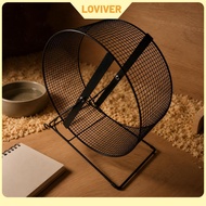 Small Exercise Wheel Stable Stand Silent Pet Toy Running Wheel for Squirrel Sugar Glider Hedgehog In