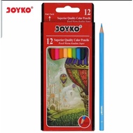 Pensil Warna Joyco 24 Warna Bisa Dihapus Layaknya Pensil