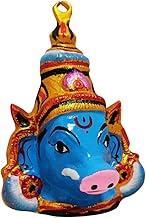 Varahi Devi face - Varahi Matha Face - Varahi Amman Face (7 Inch)