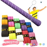 UMISTYDREAMUM9U Badminton Racket Overgrips, Multi-color Non-Slip Tennis Racquet Sweatband, Tennis Pa