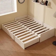 bed 梳化床 沙發床 Sofa Bed 折疊兩用 抽拉床 Pull-out bed 奶油風 多功能 坐臥 伸縮床 Telescopic bed