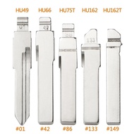 1 Set/5 Pcs For Audi Volkswagen Passat Golf Santana Bora Skoda Car Key Blade HU49 HU66 HU75T HU162 H