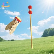 [Edstars] Traditional Chinese Wood Cicada Toy Creative DIY Handmade Science Experiment Cicada Sound 
