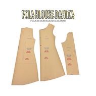 POLA BLOUSE DAHLIA ( LEHER CERUT )