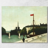 Our Lady Henri Rousseau hrs16 Canvas Print