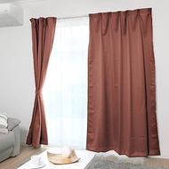 Iris Plaza Drape Curtains, 1 Piece, 7 Colors and 138 Sizes, Made in Japan, 39.4 x 93.5 inches (100 x