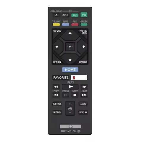 AEE7-RMT-VB100U Remote Control For Sony Blu-Ray Player BDP-BX350 BDP-BX550 BDP-BX650 BDP-S1500 BDP-S