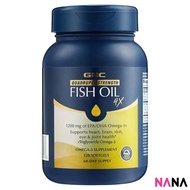 GNC Quadruple Omega 3 Fish Oil 4X 1200mg 120 softgels