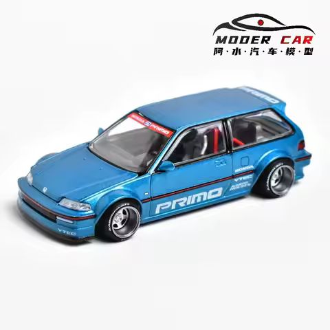 Kaido House + MINIGT TSM 1:64 126 Civic (EF) Kaido Works V1 Diecast Model Car