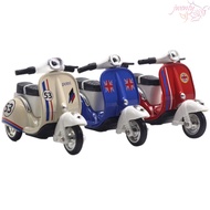 JWENTY Mini Motorcycle, Pull-back Diecast Motorcycle Model, Portable Miniature Vehicle Toy Inertia S