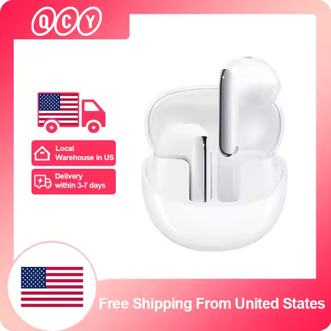 QCY HT10 AilyBuds Pro+ ANC Wireless Earphone Al Audio Hi-res with LDAC Bluetooth 5.3 Earbuds Adaptiv