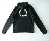 全新Fred Perry 抓絨有帽衛衣