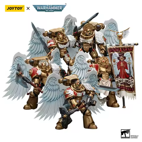 JOYTOY Warhammer 40k 1/18 Action Figures 12.2cm Blood Angels Sanguinary Guard