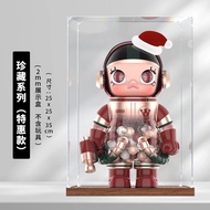 Space Molly Christmas 2024 รูปตุ๊กตาคริสต์มาส Acrylic Display Case Bubble Monster MEGA Collection ขอ
