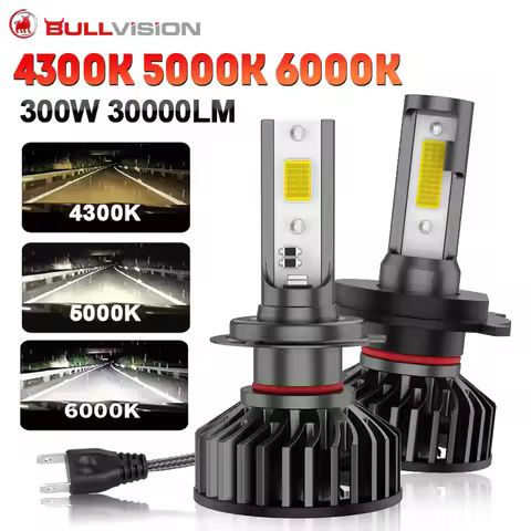 Turbo H7 LED Mini Headlight Bulb LED H4 H8 H9 H11 Headlamps Kit 9005 HB3 9006 HB4 Auto LED Lamps 430