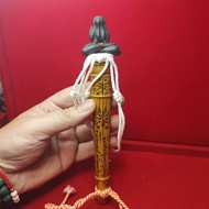 (SG555)Ck Onn 19cm Phra Pidta 必打佛 MaiKru Tong Kat 泰国佛牌 +