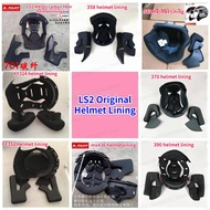 LS2 Original Helmet Lining OF562 FF370 FF399 FF900 FF396 MX701 FF800 FF801 FF805 Helmet Accessories