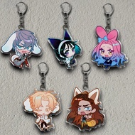 2.5" ALNST Clear Acrylic Keychain