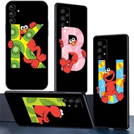 Samsung Galaxy A5 2017 A7 A8 A9 2018 A9 Pro 2019 A8+ A8 Plus A9s A8s Note20 Ultra 8 9 Soft Black Cover TPU Phone Case SM104 Cookie Monster art