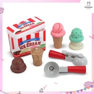 ของเล่นชุดสวมบทบาทตักไอติม พร้อมอุปกรณ์ครบชุดแบรนด์ Melissa & Doug รุ่น Scoop & Stack Ice Cream Cone