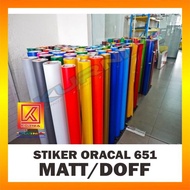 ORACAL 651 MATT/DOFF STICKER