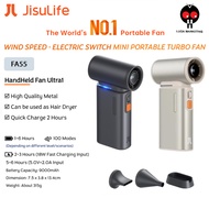 JisuLife FA55 Handheld Fan Ultra1- Dark Grey / Bright Brown