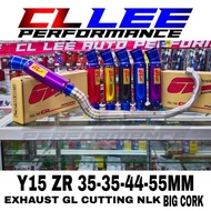 Y15 35-35-44-55MM 
EXHAUST GL CUTTING NLK (BIG CORK)
