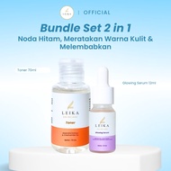 Leika Skincare Basic Pack 2 in 1 - Glowing Serum Toner