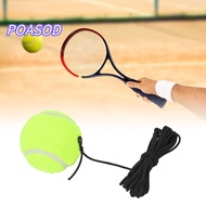 MAYSHOW Rebound Ball, Yellow Tether Ball Tennis Training Ball, Tennis Adjustable Rope Elastic String