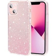 Clear Glitter Case for iPhone 13 Pro Max 12 Mini 11 13Pro 12Pro 11Pro X XS XR 8 Plus 7 SE 2020 iPhon