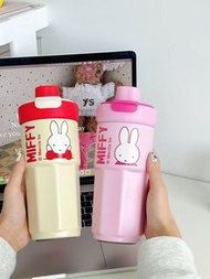 預購 miffy 保溫杯 500ml 水杯 水壺 水樽 米菲兔 兔仔 兔兔 實用 日用品 便攜 公仔 卡通