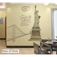 STAP AY807 STAGE OF LIBERTY Wallsticker / Wallstiker / Wall Sticker