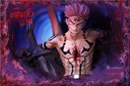 全新 GK 咒術迴戰 兩面宿儺 靈域工作室 1/6 PU Figure Sukuna Jujutsu Kaisen 行版 手辦