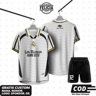 REAL MADRID FANTASY JERSEY / REAL MADRID RETRO VINTAGE JERSEY / LOS BLANCOS CLUB JERSEY / Madrid Jer