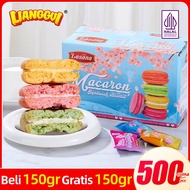 50~60pcs Lianggui Macaron Biscuits Mini Cookies Delicious Halal Snacks Viral Healthy Casual Snacks 3