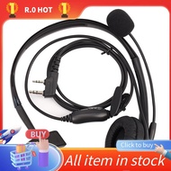 2-pin headphone headset TK220 for Jianwu  UV-5R BF-888S Retevis H777 PUXING TYT interphone C9009